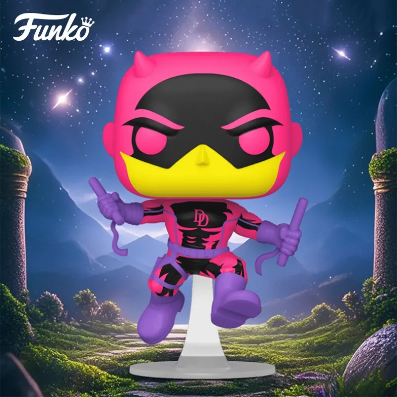 

Funko POP Original Marvel Anime Figure Daredevil Hulk Action Figure Toys for Boys Girls Kids Gift Collectible Model Ornaments