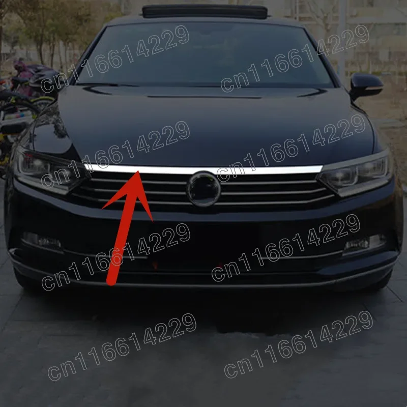 Dla VW Volkswagen Passat B8 sedan Variant 2017 2018-2020 2021 przednia maska BONNET GRILL listwa osłaniająca nakładkę zderzaka BAR garnitur MESH — zdjęcie 3