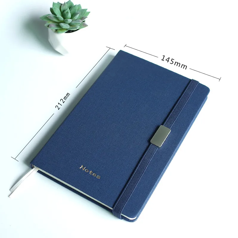 Logo Name Customize A5 Notebook with Gift Box Diary Business Memo Binder Lined Page Planner Office School Supplies