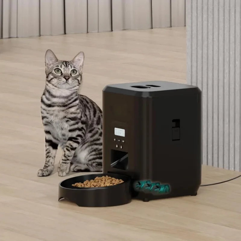 

Smart Pet Feeder Automatic Slow Food Machine With Timed Quantitative Automatic Cat Food Dispenser Cat Dog Bowl