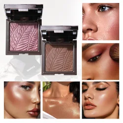 MAFFICK Makeup Highlighter Profesional Iluminador Body Shimmer Glitter Powder Blush Face Contour Bronze Palette