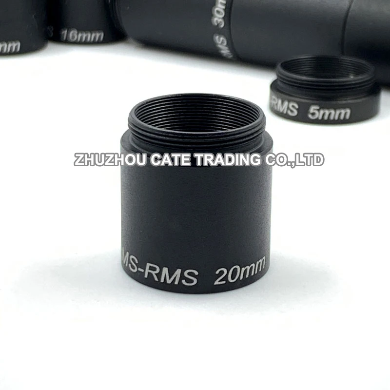 Microscope Objective RMS Extenders Adaptor Accessories Parfocal Length Extension Ring Adapter for Microscope RMS Objective Lens