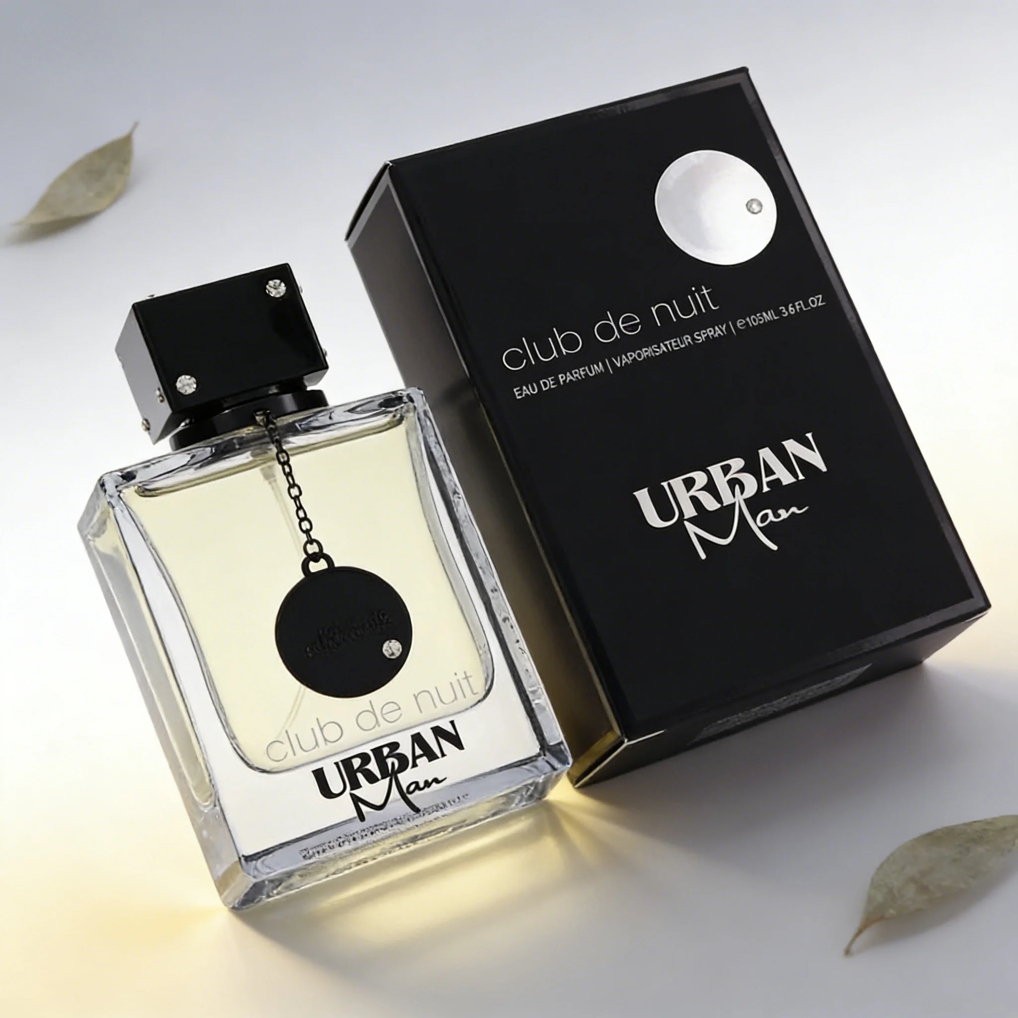 

ARMAF club de nuit URBAN Man Men's Perfume, Deep Woody and Amber Aroma with Sandalwood Base, Refined Gentle Scent