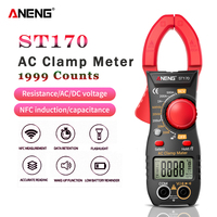 ANENG ST170 Digital Clamp Meter 1999 Counts Digital Multimeter AC/DC Voltage Tester Car Amp Hz Capacitance NCV Ohm Diode Test to