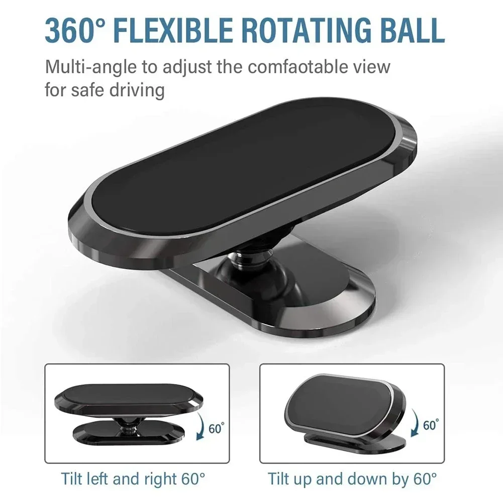 360° Magnetic Car Phone Holder Magnet Smartphone Mobile Stand Cell GPS Support For iPhone 17 16 XR Xiaomi Mi Huawei Samsung LG - view 5