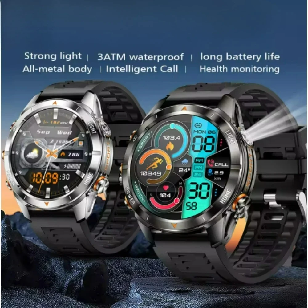 2027 New Global Version Xiaomi Watch S5 AMOLED Screen LED Flashlight 515mAh Battery 10ATM Waterproof Bluetooth Call Smartwatch