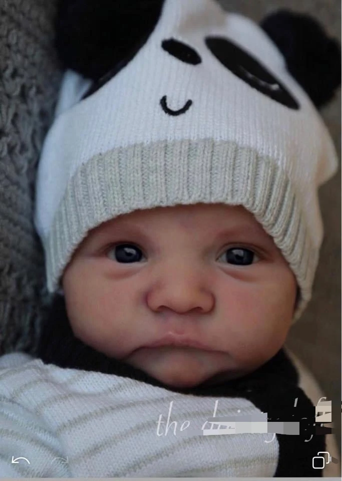 

NPK 20-дюймовый комплект куклы реборн — Levi Awake от Bonnie, реалистичные настоящие мягкие на ощупь незавершенные детали куклы с тканевым корпусом для коллекционеров