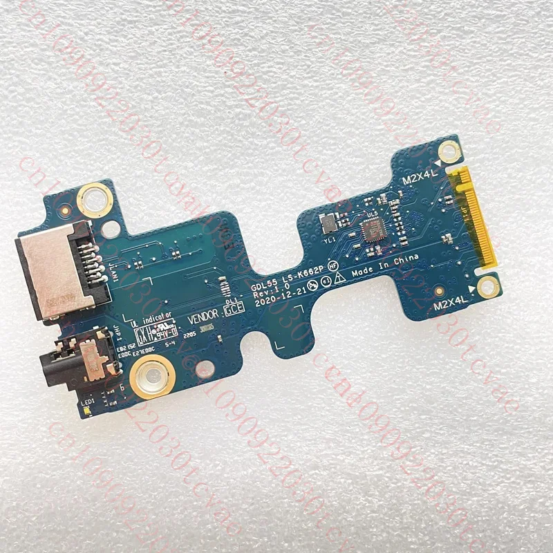 

LS-K662P 0PMY37 Новый оригинальный для ноутбука DELL G15 5510 5511, аудио Ethernet, локальная плата, порт ввода-вывода PMY37 CN-0PMY37, высокое качество