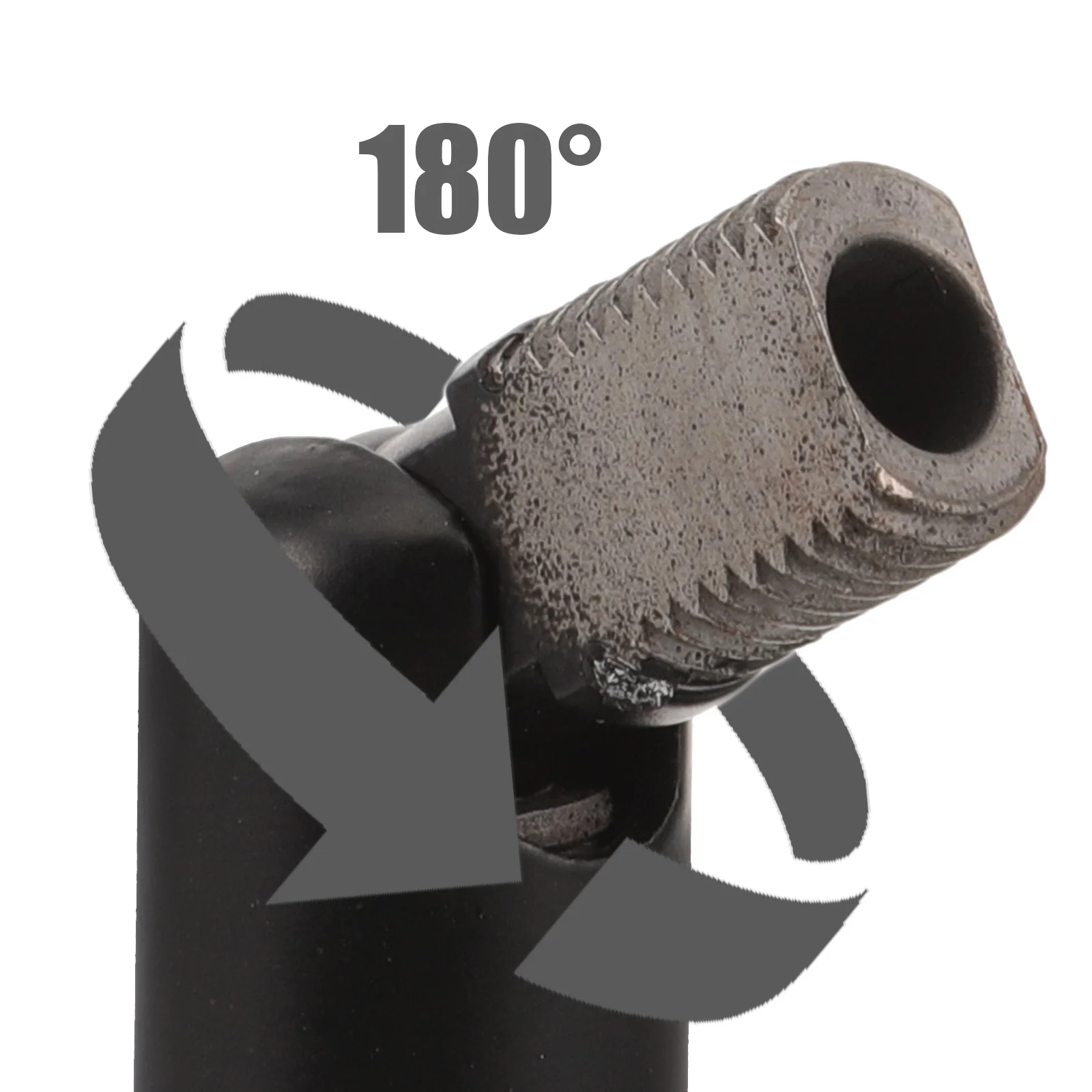 

180 Degree Swivel Light Adapter Iron Pendant Ceiling Lamp Connector Adjustable for Sloped Fixtures and Chandeliers