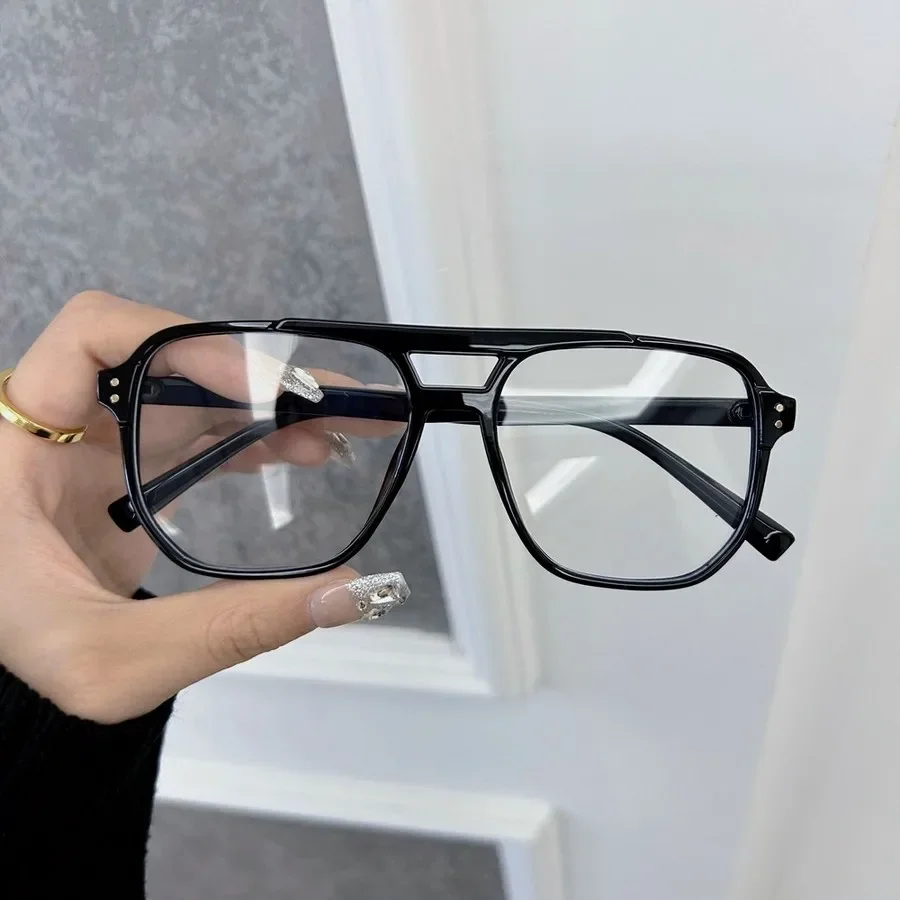 Fashion Elegant Square Eyeglasses Frames Women Men Transparent Clear Brand Designer Optical Casual Frame Oculos