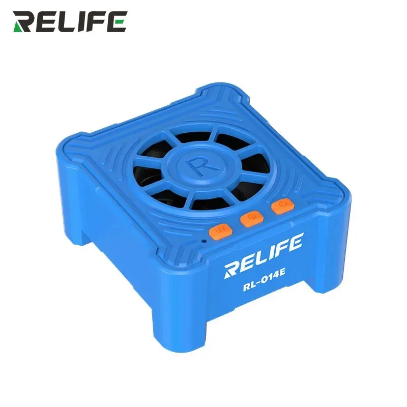RELIFE RL-014E UV Curing Cooling Fan Fast Heat Dissipation UV Curing Smoke Exhaust Cooler Fan For Motherboard Chip Repair Tool