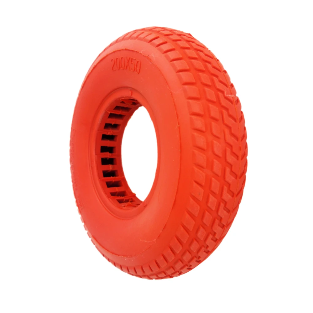 Solid Tyre 200x50 for 8inch Electric Scooter Honeycomb Design Non-Slip Rubber Front And Rear Wheel Accessories