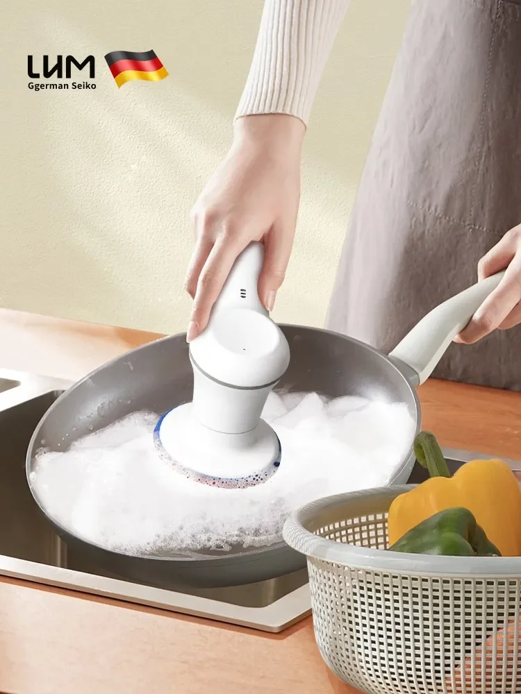 Electric Cleaning Brush Multifunctional Home Kitchen Sink Bathroom Powerful Handheld Waterproof Cordless Brush 청소브러쉬