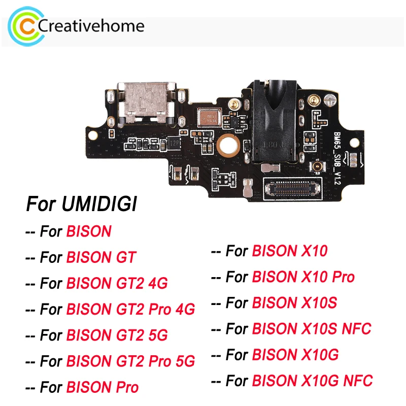 Original USB Charging Port Board For UMIDIGI BISON / BISON GT / BISON GT2 / BISON Pro / BISON X10 / BISON X10S / BISON X10G