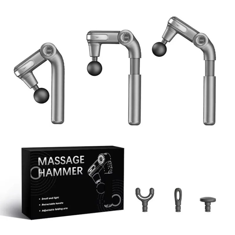 أحدث مدلك قابل للطي لعام 2025 لاسترخاء عضلات الجسم بالكامل مدلك محمول لاسلكي مطرقة تدليك مطورة #1