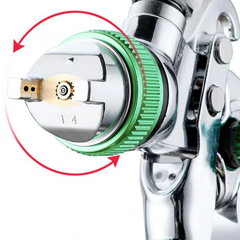 HVLP المهنية بندقية رذاذ 1.4/1.7/2.0/2.5 مللي متر الصلب فوهة الجاذبية بندقية رذاذ المحمولة طلاء السيارات بندقية رذاذ لتقوم بها بنفسك رذاذ الطلاء عدة