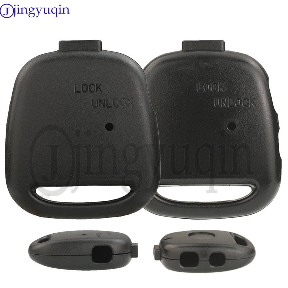 

JYQ 1/5/10pcs Remote Key Shell Case Cover 1/2 Button For Toyota Carina Estima Harrier Previa Corolla rav4 Celica Replacement Fob