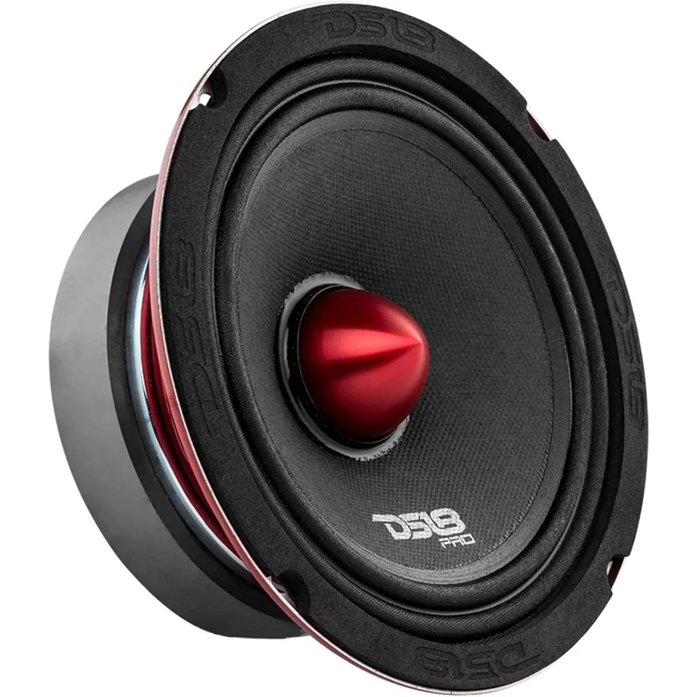 Pacchetto altoparlanti per auto medio e alto - 2X metro medio da 6,5", 2 tweeter da 1", crossover integrato