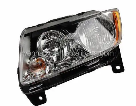 Per 11-13 Grand Cherokee Faro/Lampade Angolo Trasparente Cromo 55079378 AF 55079379 AF