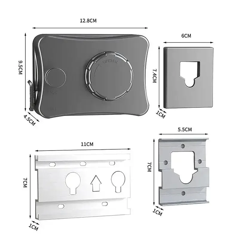 Wall Mounted Invisible Retractable Clothesline Space-Saving Adjustable Laundry Line Clothes Drying Hanger Storage Indoor