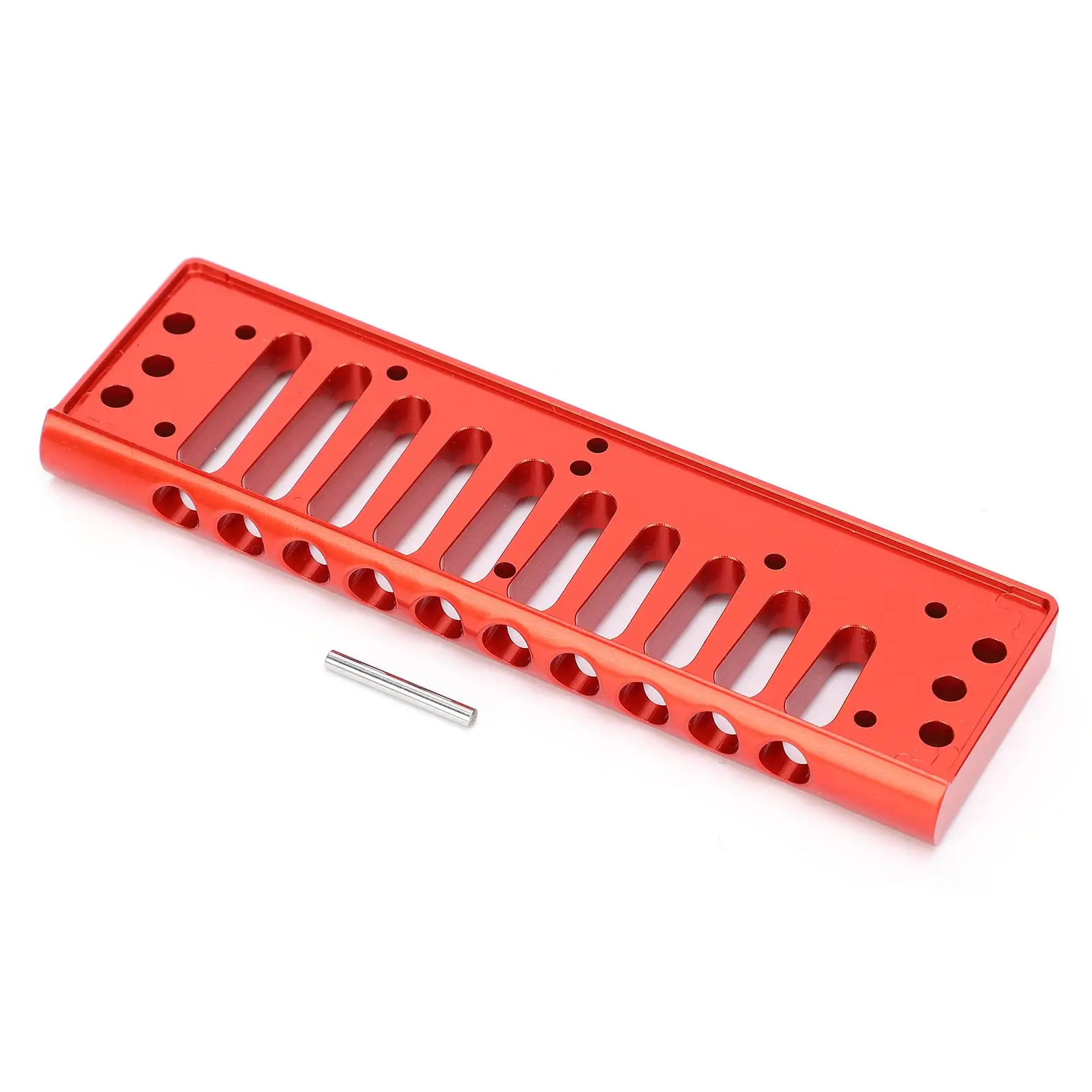 

10-Hole Aluminum Alloy Comb for sp2010 Blues Harmonica - Musical Instrument Replacement Part