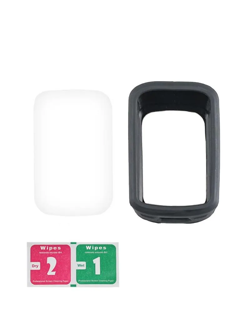 Étui de protection en Silicone à bord souple, Film de protection d'écran pour Magene C506/SE Geiod CC600 GPS, accessoires de peau pour ordinateur de vélo