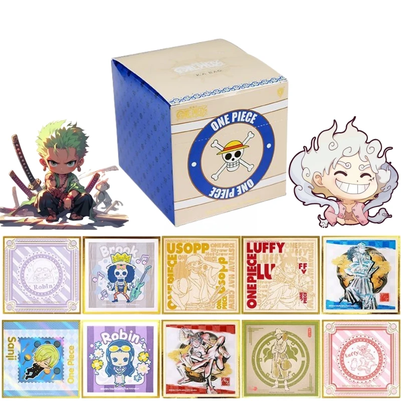 

Official Genuine ONE PIECE Series Anime Color Paper Luffy Roronoa Zoro Peripheral Collection Toy Color Paper Gift Original Box
