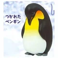 tired penguin stands