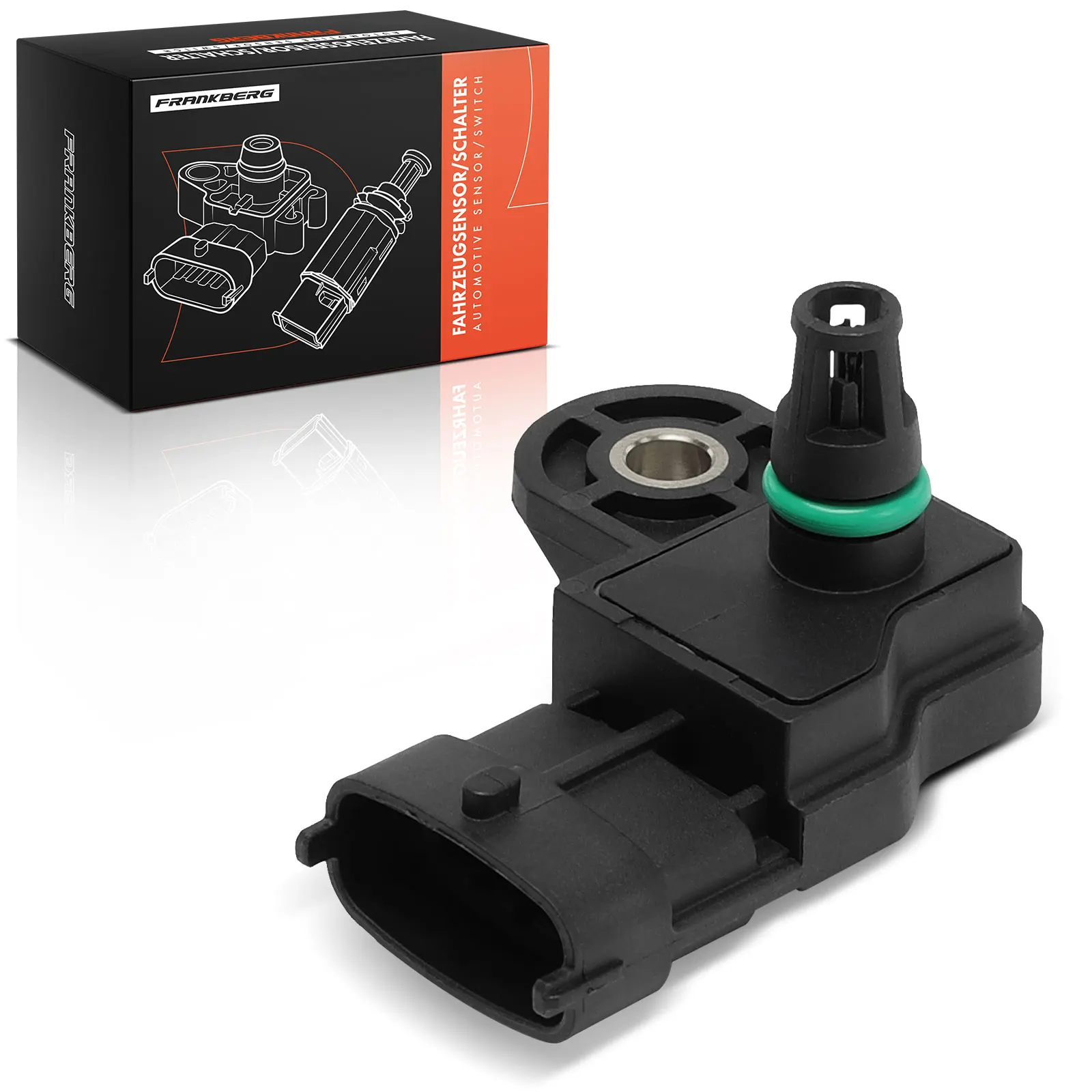 Frankberg 1x inlaatdruksensor voor Mitsubishi ASX GAW Colt VI Z2A Z3A Lancer VIII CYA CZA 1865 A201 0906276 0261230299
