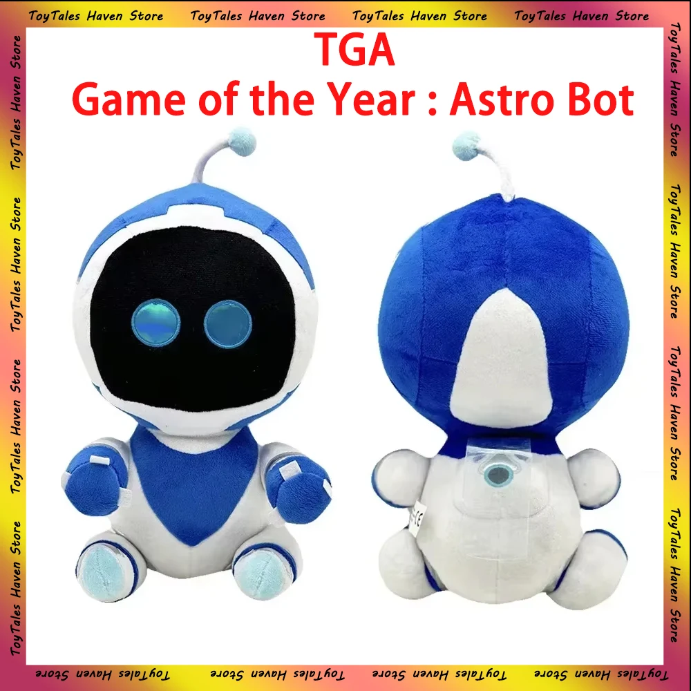 Juego TGA del año Astro Bot, Plan de rescate de felpa, juego de Robot, juguete de peluche periférico, muñeca decorativa de dibujos animados, bonito juguete de peluche suave