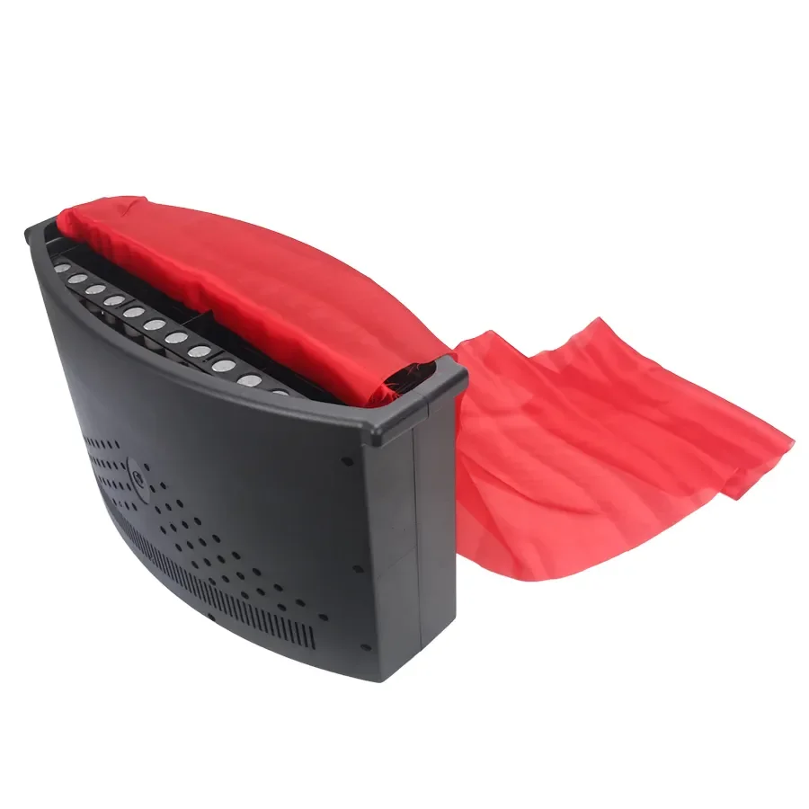 Luz de efeito de chama de fogo de seda led 24led luz de chama falsa dj máquina de chama de palco para decoração de casa de festa de clube