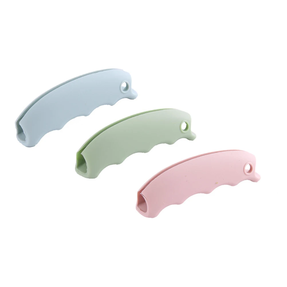 

10 Pcs Anti- Handle Shopping Gadget for Carry Bag Silicone Carrier Dish Lifter Labor Saving