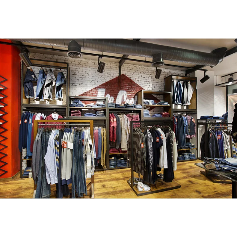 (Customized) Mens Clothes Shop Decoration Menswear Showroom Display Furniture