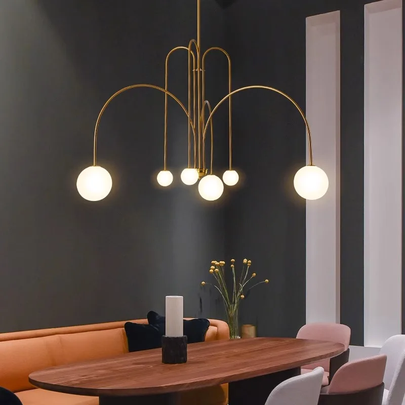 

Great Price Reduction, Modern Gold/Black/Red Glass Chandelier, Dining Room, Living Room Home Ceiling Lighting Decoration, D75 cm