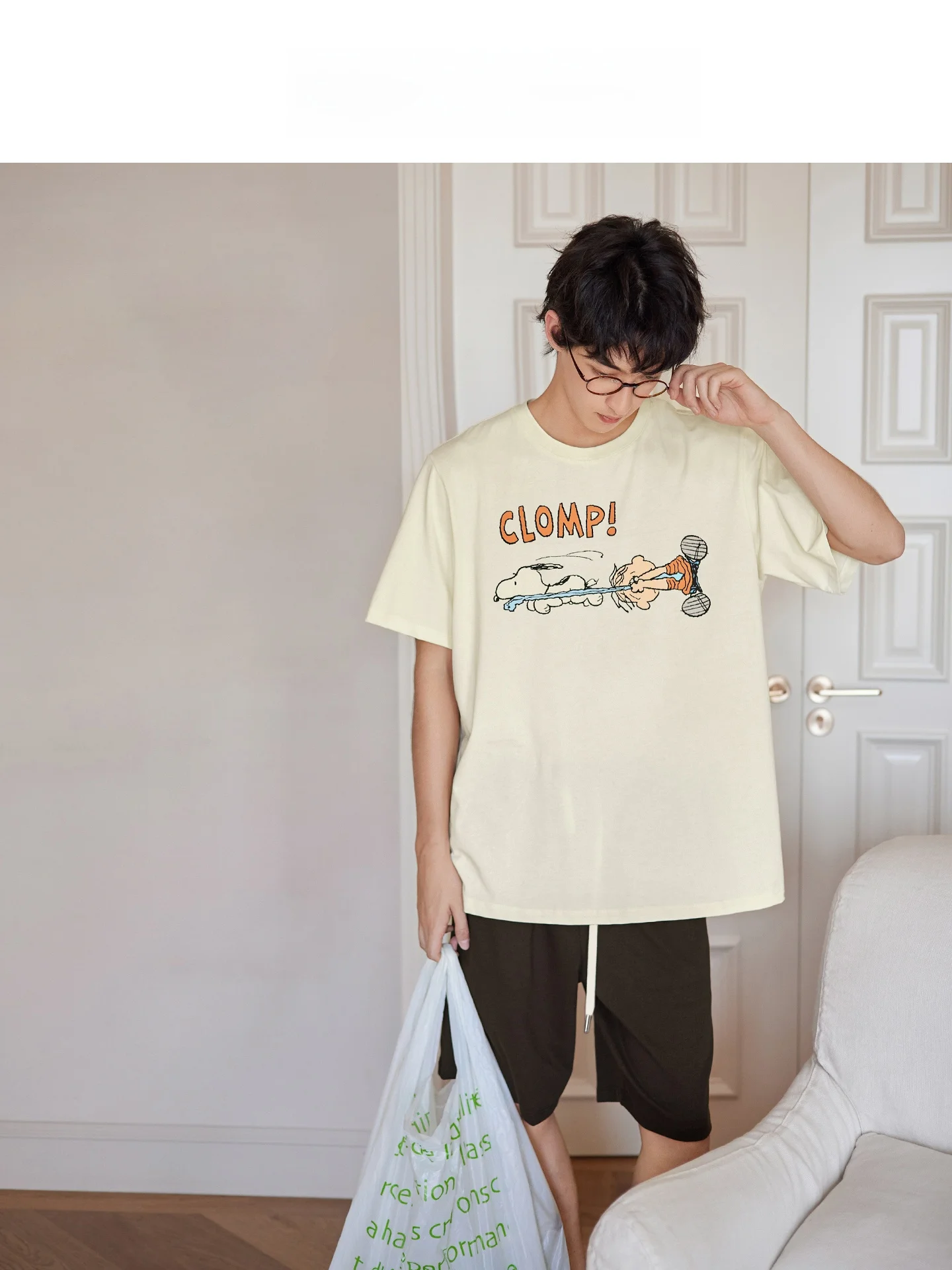 beiyan-cool-sensation-casual-summer-lightweight-short-sleeve-shorts-home-clothes-set-for-men-large-size-sleepwear