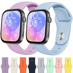 Silicone Watchband For Huawei Watch Fit 3 Band Soft Bracelet wristband Belt Huawei Watch Fit 3 Replace Strap Correa Accessories