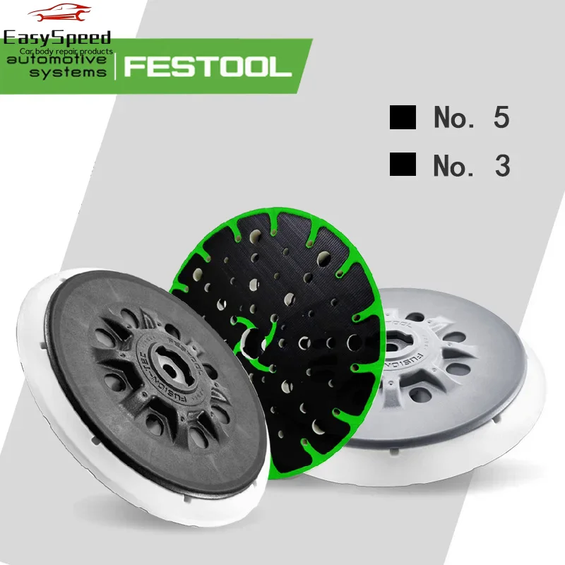 

Original FESTOOL Pads 6"150mm 48Holes Sander Backing Pad Hook&Loop Sanding Pads with M8 Thread Dust Free Sanding Disc Holder