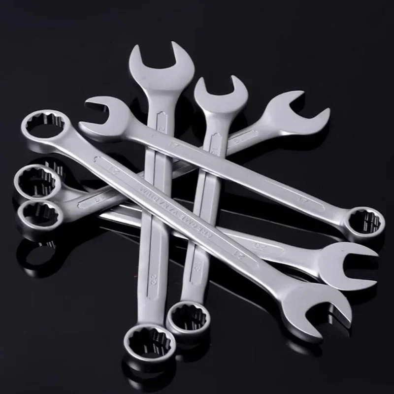 Metric Combination Ring Open End Spanner Wrench 4mm 5mm 6mm 7mm 8mm 9mm 10mm 11mm 12mm 13mm 14mm 15mm 16mm 17mm 18mm 19mm 20mm