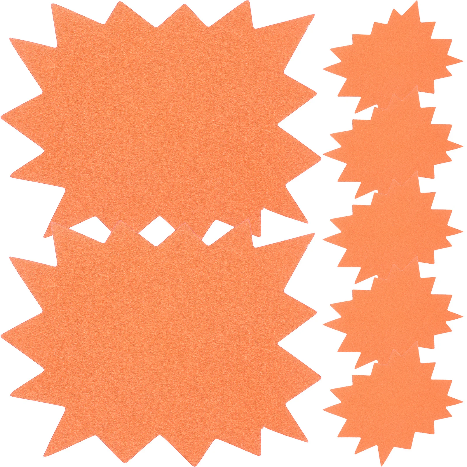 250 قطعة من الملصقات الورقية الفارغة، علامات البيع، ملصقات التسعير، سعر الفلورسنت المزخرف #3