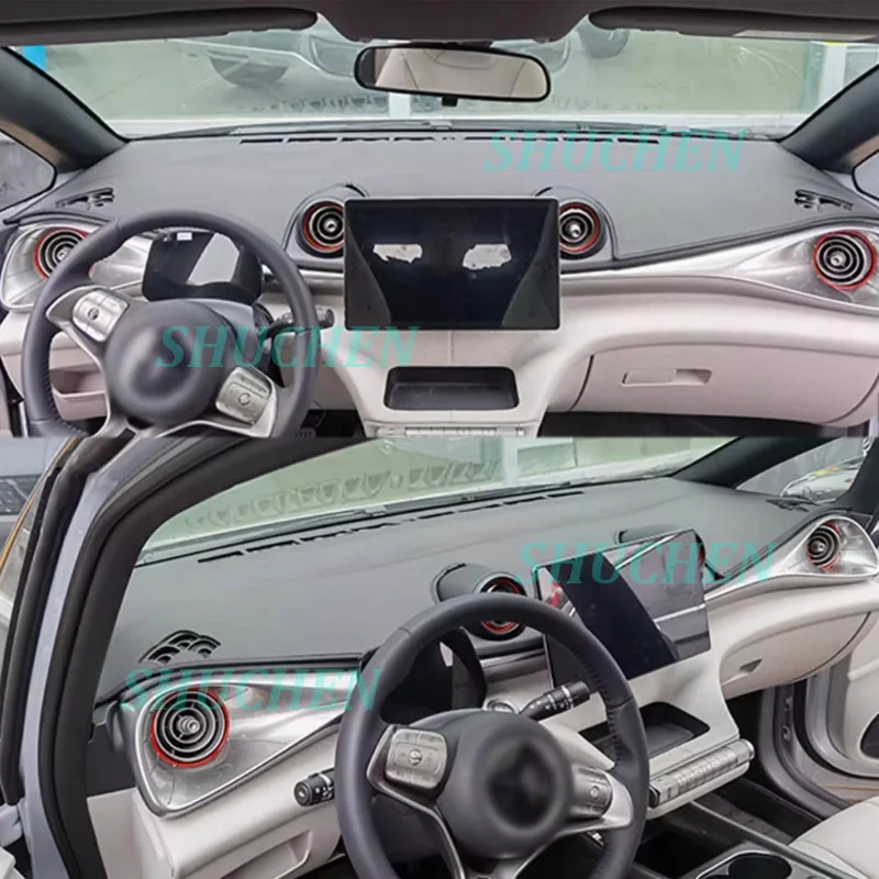 وسادة مقاومة للضوء للسيارة BYD Atto 2 Dolphin 2025 لوحة القيادة ظلة ستوكات أغطية جلد السجاد الملحقات الداخلية