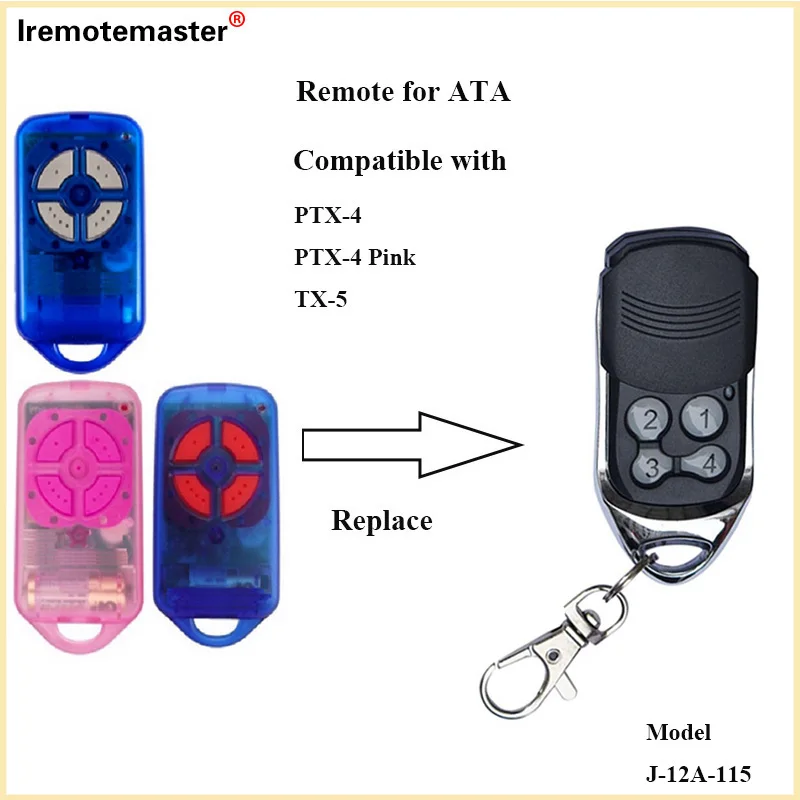 For PTX4 herculift ptx-4 garage door replacement remote rolling code