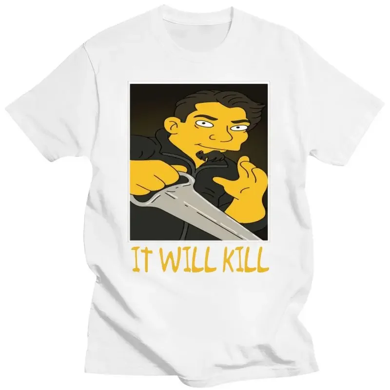 It Will Kill TV Reality Series T-Shirt New Forged in Fire Doug Marcaida  harajuku  oversized t shirt