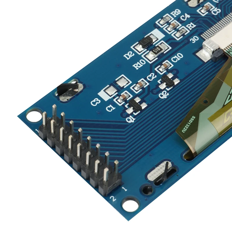 OLED-дисплей 3,12 дюйма 256X64 25664 точек графический ЖК-модуль дисплей LCM экран SSD1322 контроллер поддержка SPI