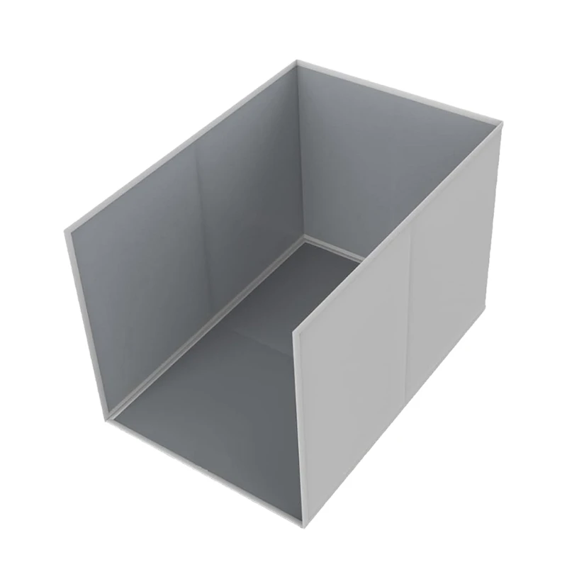 Waterproof Pet Litters Guard Panel Light Weight Pet Litters Containment Barrier for Small Space And Frequent Movers