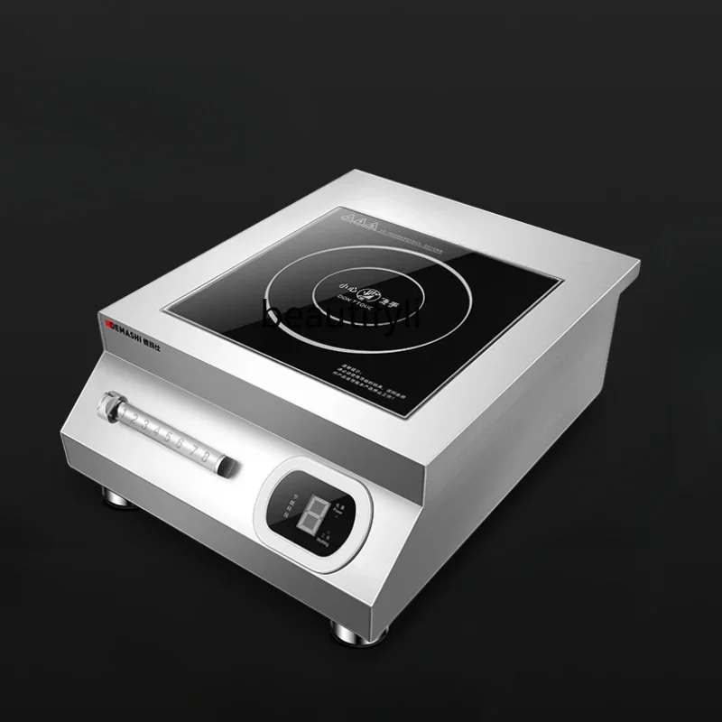 Commercial Induction Cooker 6000W High Power Commercial Hot Pot Battery Cooker Flat Commercial Induction Cooker