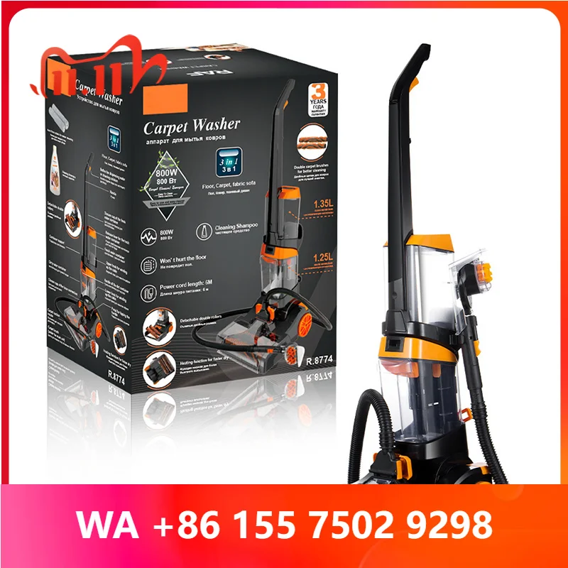 Home 3-in-1 acuum and Mop hine Multi-Functional Floor Cleaning hine Carpet Cleaning Rolling Brush Cleaning