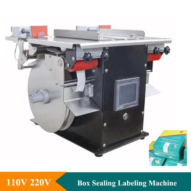 

Small Carton Box Sealing Machine High Efficient Corner Packing Labeling Machine Right Angle Corner Sealing Machine