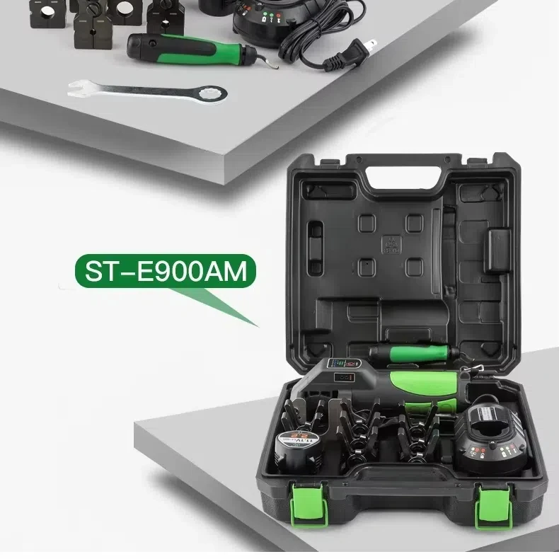 

Automatic Electric Flaring Tool Kit Copper Tube Flare Tool ST-E900AM Air Conditioner Refrigerator Auto Tube Cordless Expander