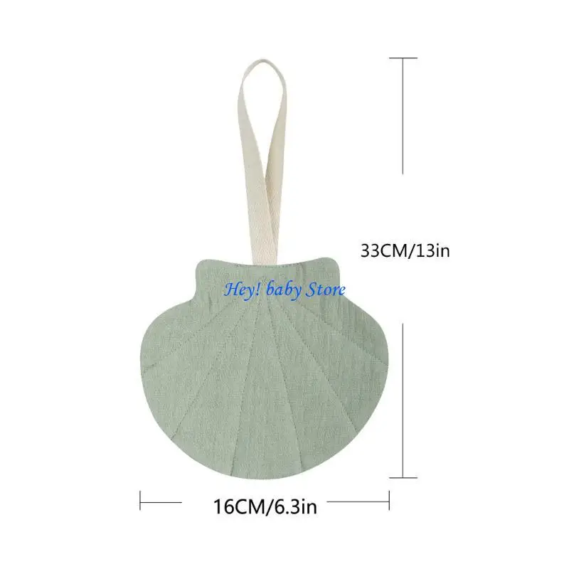 Q1FE BABY Baby Shell على شكل مصاصة قلادة قلادة هدية رائعة للاستحمام الطفل لطفلة بوي