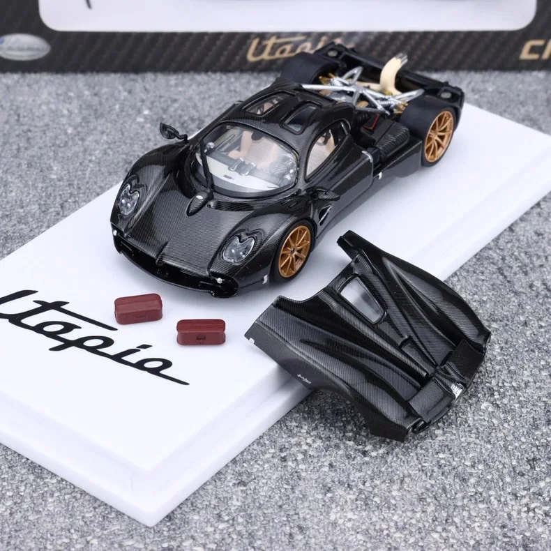 

CM MODEL 1/64 Utopia Black Diecast Birthday Gifts Hobby Display Simulation Collectio
